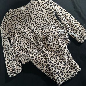 Cat & Jack Animal Print Fleece Set